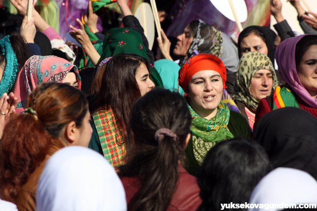 Yüksekova'da kadınlar günü kutlandı 16