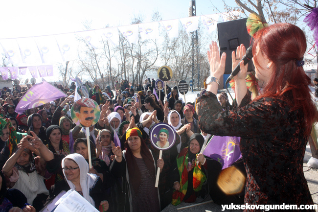 Yüksekova'da kadınlar günü kutlandı 47