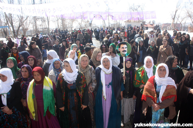 Yüksekova'da kadınlar günü kutlandı 60