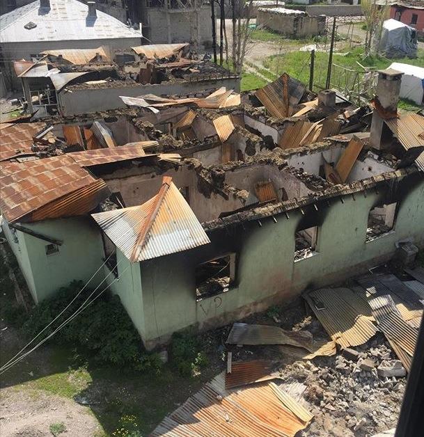 Yüksekova'da çatışma sonrası fotoğraflar 15