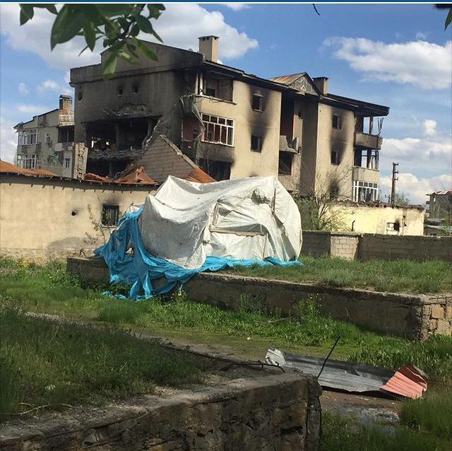 Yüksekova'da çatışma sonrası fotoğraflar 2