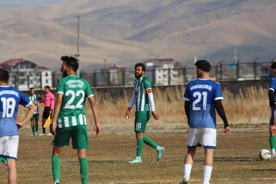 Yüksekova Belediyespor’dan farklı galibiyet 9-0’! 7