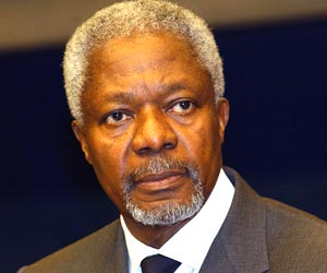 Kofi Annan istifa etti