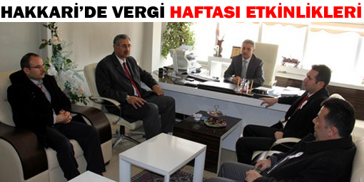 Hakkari'de vergi haftası etkinlikleri