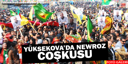 Yüksekova'da Newroz coşkusu