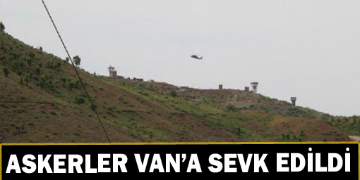 Yaralı askerler ve cenazeler Van'a sevk edildi