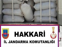 18 ton kaçak çay ele geçirildi