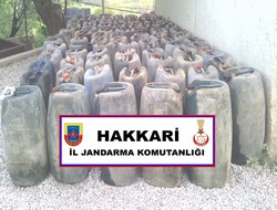 4 ton kaçak yakıt ele geçirildi