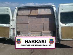 67 bin 500 paket sigara ele geçirildi