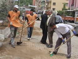 Hakkari'de orta refüj çalışması