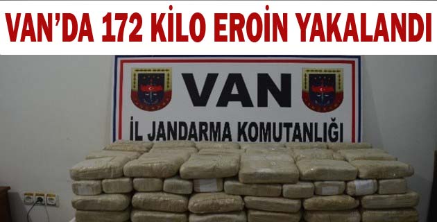 Vanda 172 Kilogram Eroin Ele Geçirildi