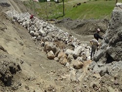 Hakkari'de yol çalışmaları