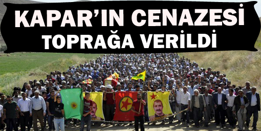 YPG'li Kapar'ın cenazesi toprağa verildi