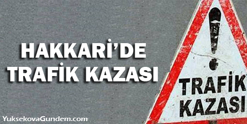 Trafik kazası 1 yaralı