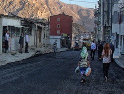 Pagan Caddesi yıllar sonra asfaltlandı