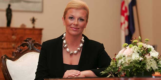 Hırvatistanın yeni Cumhurbaşkanı Kolinda Grabar Kitaroviç