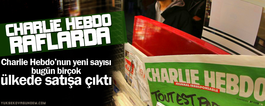 Charlie Hebdo raflarda