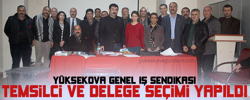 Genel İş Sendikası Temsilci ve Delege Seçimi Yapıldı