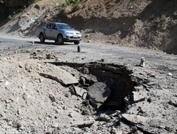 Karayolu bu hale geldi