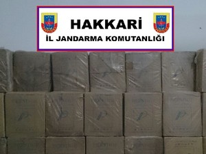 67 bin paket kaçak sigara ele geçirildi