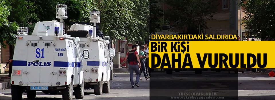 Diyarbakır’da bir kişi daha vuruldu