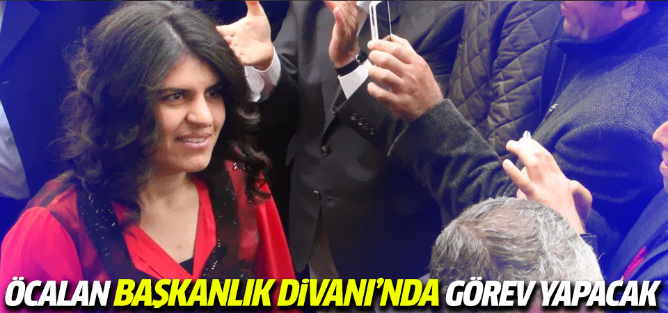 Öcalan Başkanlık Divanı’nda görev yapacak