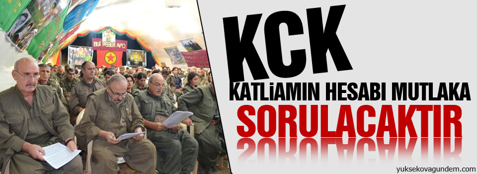 KCK: Katliamın hesabı mutlaka sorulacaktır