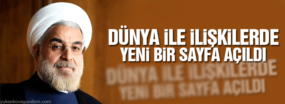 Ruhani: Dünya ile ilişkilerde yeni bir sayfa açıldı