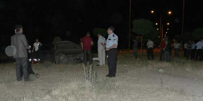 Erzincan’da trafik kazası