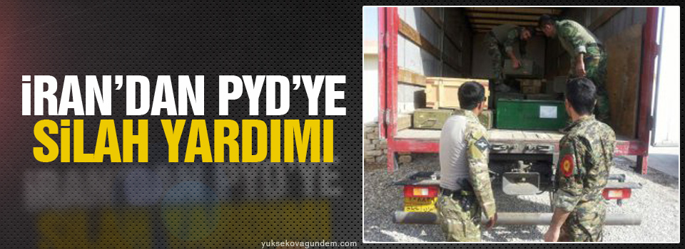 İran'dan PYD'ye silah yardımı!