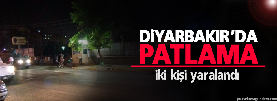 Diyarbakır'da Patlama