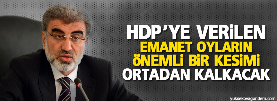 HDP’ye verilen emanet oyların önemli bir kesimi ortadan kalkacak