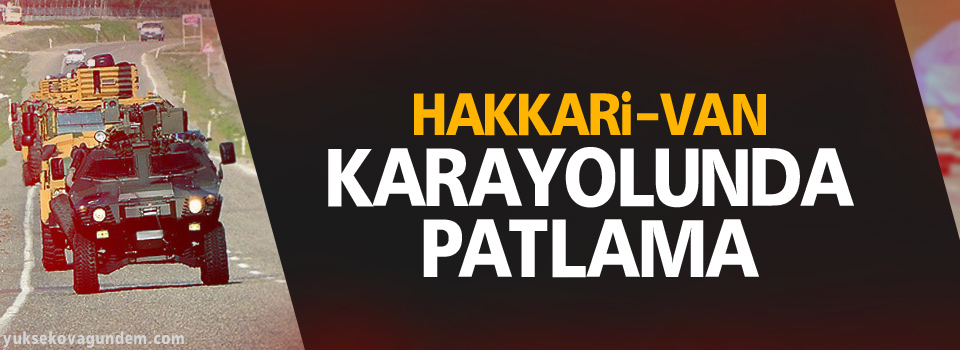 Hakkari'de Patlama