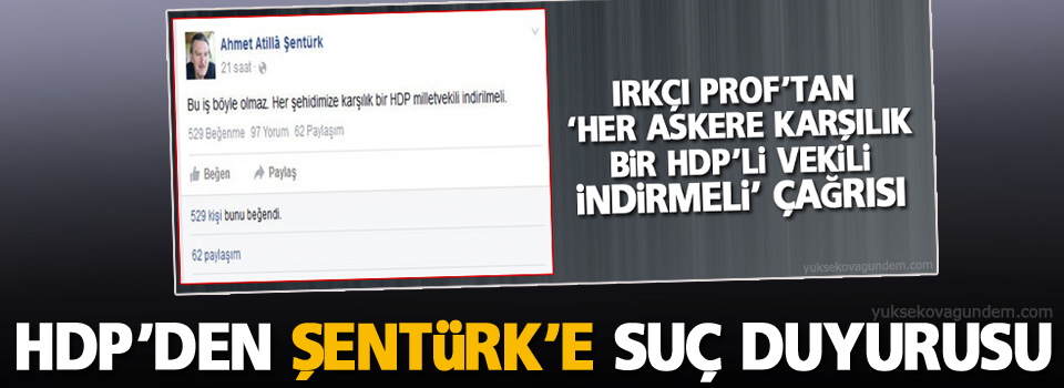 HDP’den suç duyurusu