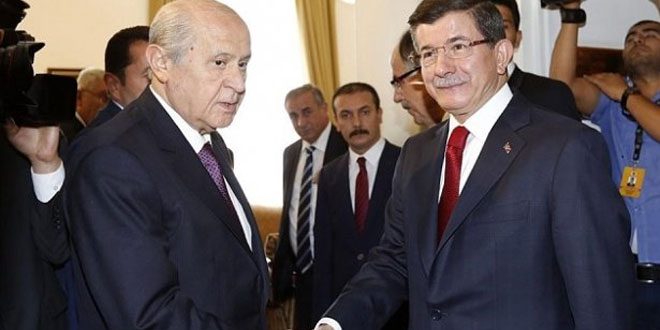 Davutoğlu ve Bahçeli’nin görüşme tarihi belli oldu