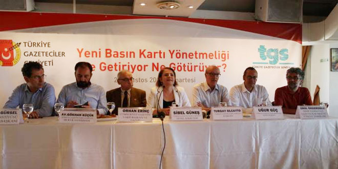 TGC ve TGS Basın Kartları Komisyonu’ndan çekildi