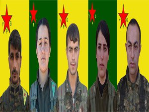 5 YPG/YPJ’linin kimlikleri açıklandı