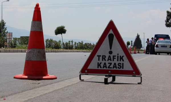 Van yolunda trafik kazası