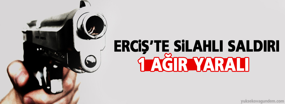 Erciş'te silahlı saldırı