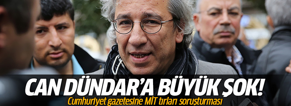 MİT Tırları davasında Can Dündar'a tutuklama talebi