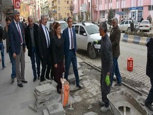 Hakkari belediyesin'den hummalı çalışma