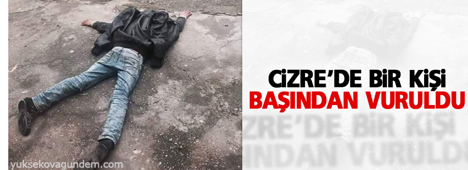 Cizre’de Bir Çocuk vuruldu