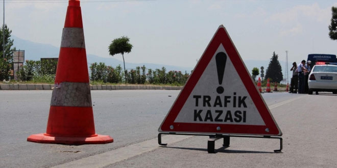 Trafik kazası: 3 yaralı