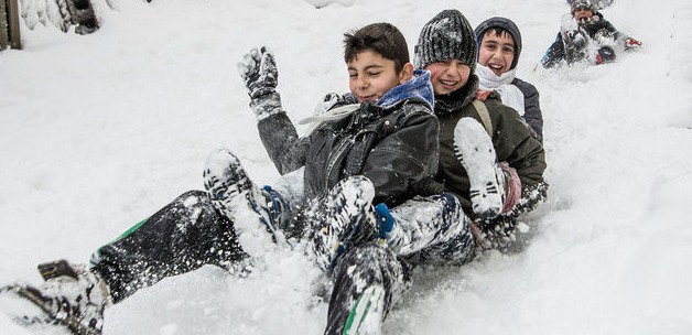 Van'da eğitime kar engeli