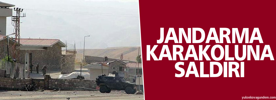 Jandarma karakoluna saldırı