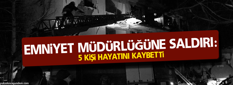 Diyarbakır’da emniyet müdürlüğüne saldırı: 5 kişi hayatını kaybetti