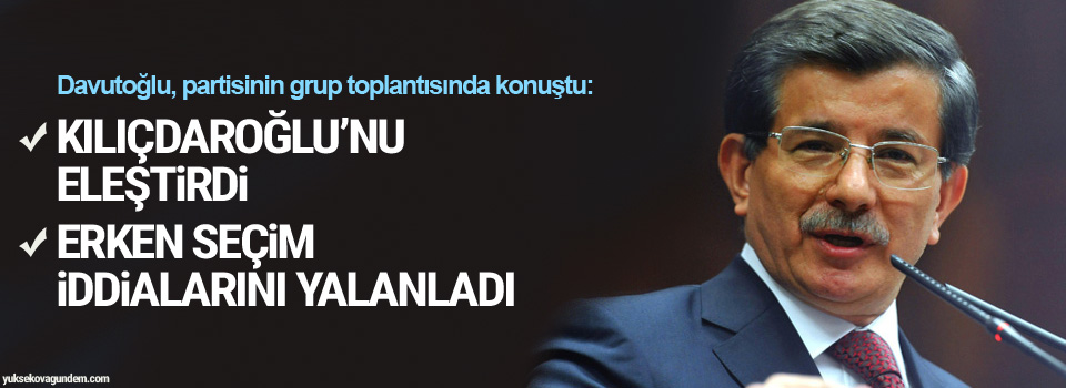 Davutoğlu, O İddiaları yalanladı