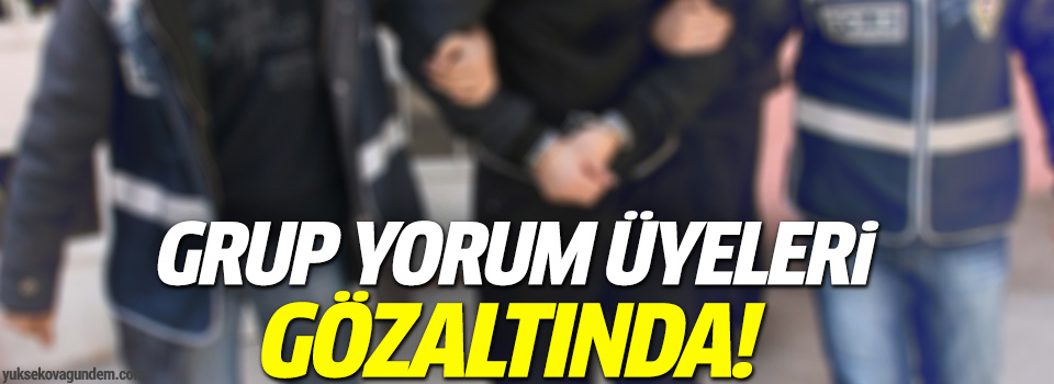 Grup Yorum üyeleri gözaltına alındı