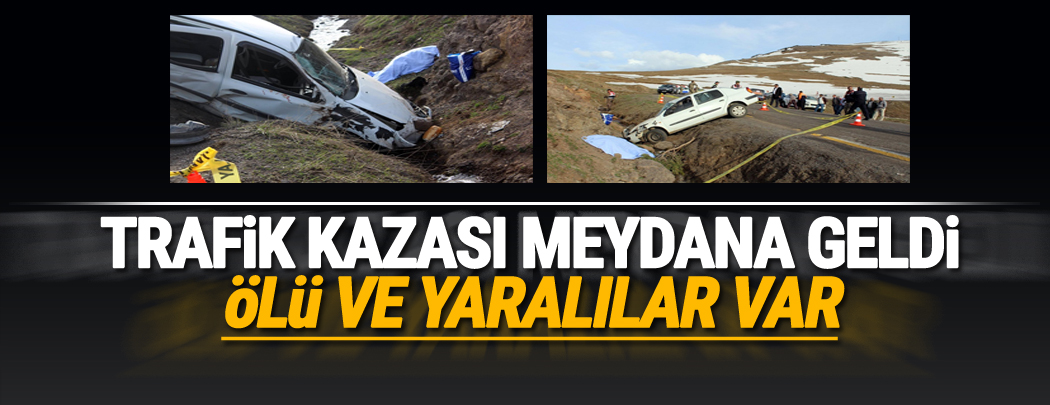 Trafik kazası meydana geldi: Ölü ve yaralılar var