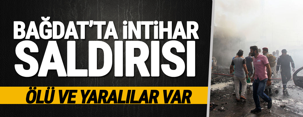 Bağdat'tali intihar saldırısında 13 kişi öldü, 40 kişi yaralandı